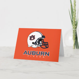 Cartão Universidade Auburn Auburn Futebol