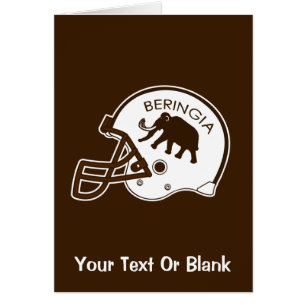 Cartão Universidade de Beringia Mammoth