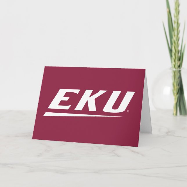 Cartão Universidade de Kentucky Oriental | EKU (Frente)