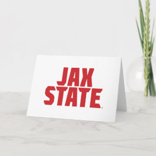 Cartão Universidade Estadual de Jacksonville JAX STATE Bo
