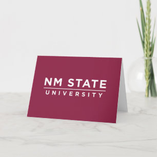 Cartão Universidade Estadual do Novo México