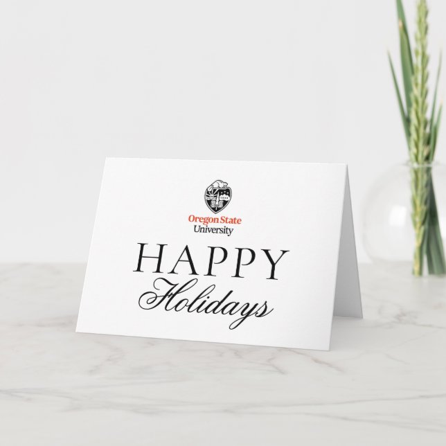 Cartão Universidade Estadual do Oregon (Frente)