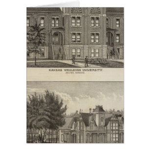 Cartão Universidade Kansas Wesleyan