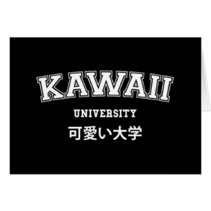 CARTÃO UNIVERSITÁRIO KAWAII
