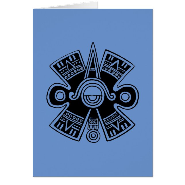 Cartão Universo asteca (Frente)