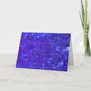 Cartão Universo Brilho Azul Escuro Céu Noturno Estrelas