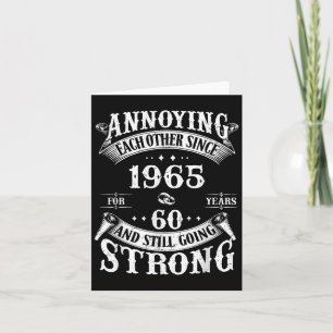 Cartão Uns Aos Outros Desde 1965 60 Anos & Stil