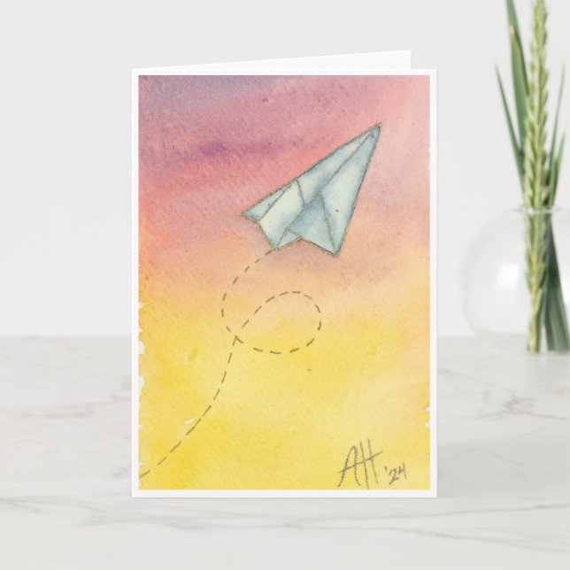 Cartão Up and Away (Frente)