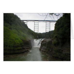 Cartão Upper Falls (placa)