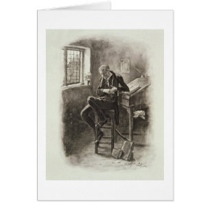 Cartão Uriah Heep, 'de Charles Dickens: Uma bisbolhetice