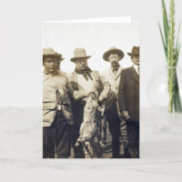 Ursinho Roosevelt Wolf Hunting, 1905