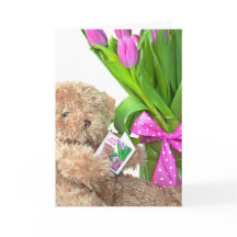 Urso de pelúcia de dia especial