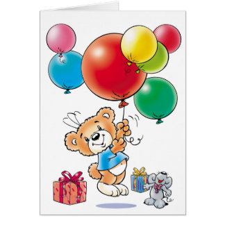 Cartão Urso de ursinho de Tobi para uma pessoa muito