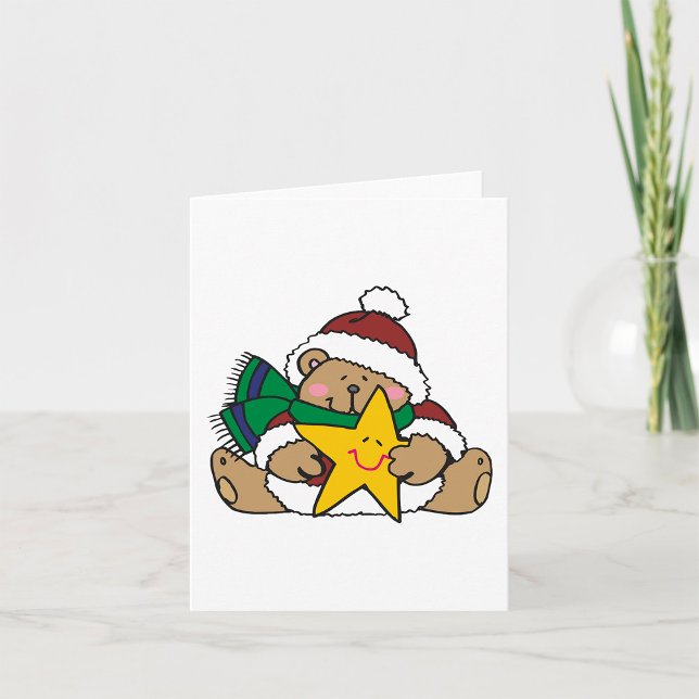 Cartão Urso Estrela (Criador carregado)