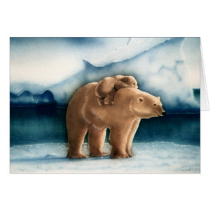 Cartão Urso polar