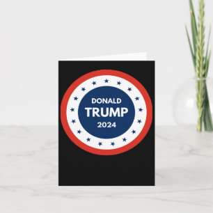 Cartão Usa Donald Trump 2024