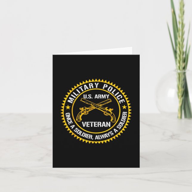 Cartão Usa Military Lice Corps Veterans Day Patriotic Dad (Frente)