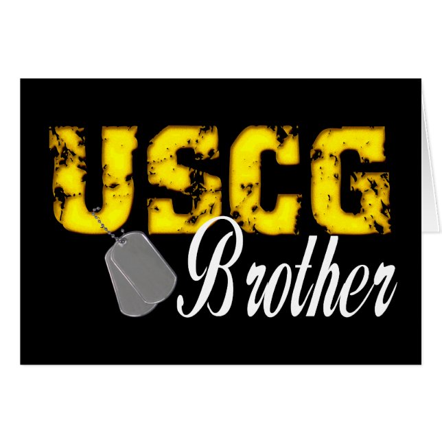 Cartão uscg99brotherblk (Frente Horizontal)