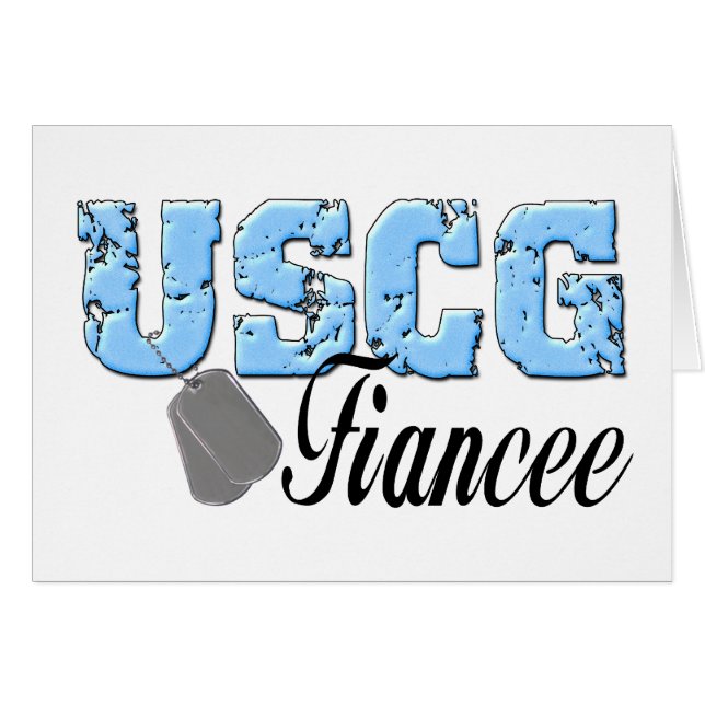 Cartão uscg99fiancee3 (Frente Horizontal)