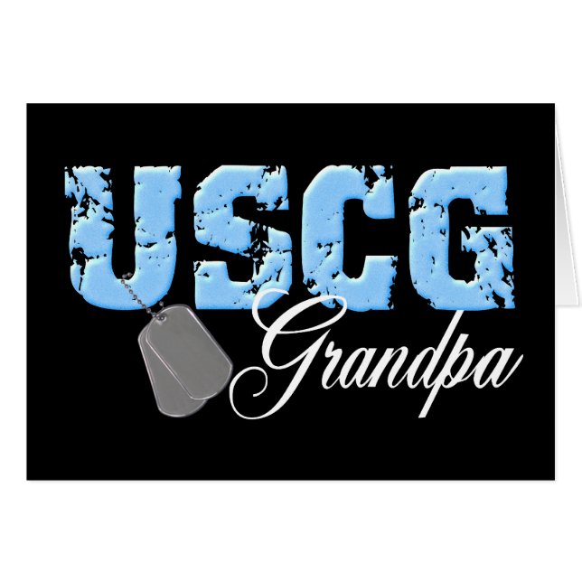 Cartão uscg99vovô2blk (Frente Horizontal)