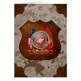 Cartão USMC Semper Fi [Edição Especial] [3D]