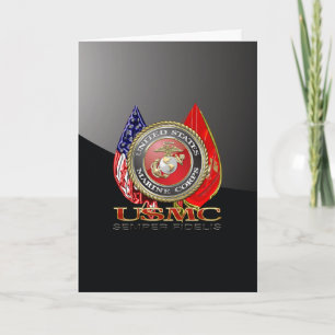 Cartão USMC Semper Fi [Edição Especial] [3D]