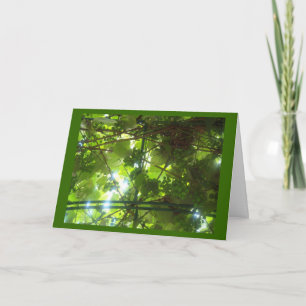 Cartão Uvas de Paciência w Borda