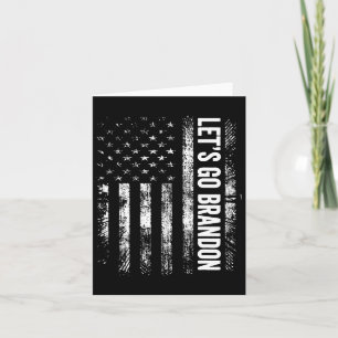 Cartão Vá Brandon Joe Biden Engraçado Humor T Shirt Trump