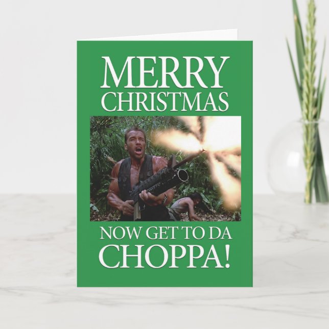 Cartão Vá para o helicóptero (Frente)