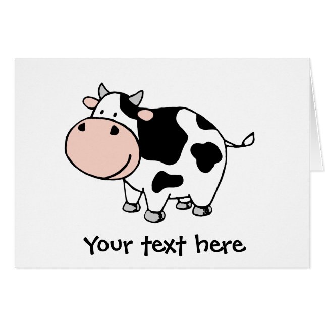 Cartão Vaca (Frente Horizontal)