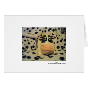 Cartão Vaca-mooFlage