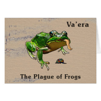 Cartão Va'era - A Praga dos Sapos
