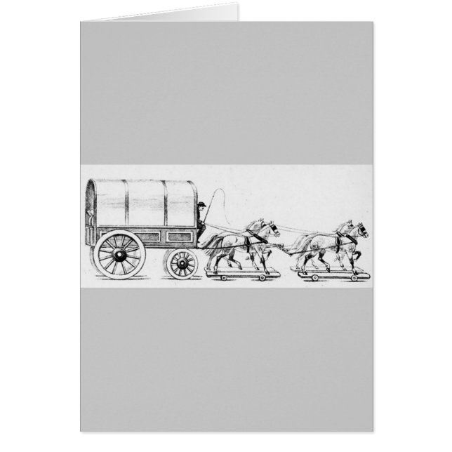 Cartão Vagão coberto (Frente)