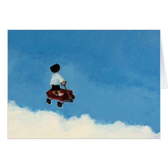 Cartão Vagão do vôo (Frente Horizontal)