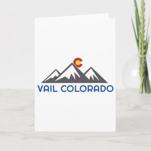 Cartão Vail, Colorado Montanha Rochosa 
