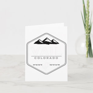 Cartão Vail Colorado Snowboard T