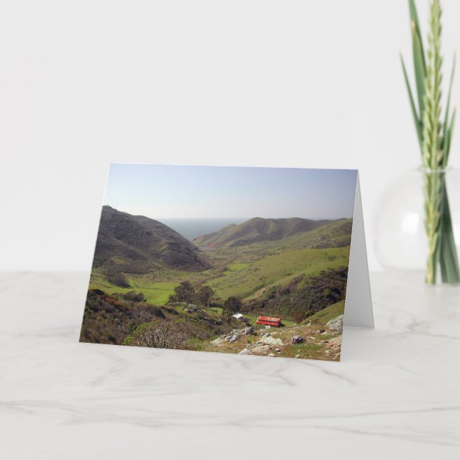 Cartão Vale de Tennessee, Marin County, CA (Frente)