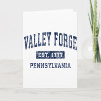 Vale Forge Pensilvânia Pa Vintage Estabelecido P