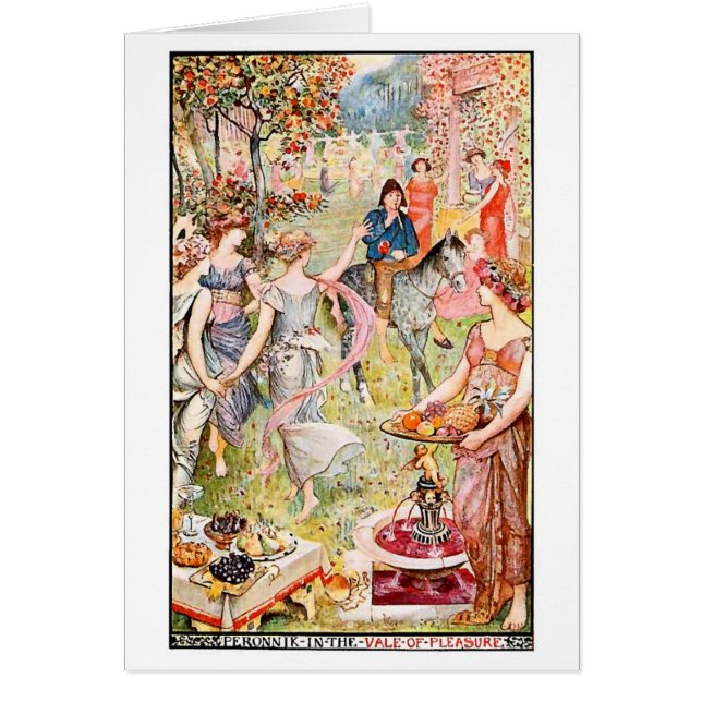 Cartão Vale Medieval do Prazer (Frente)