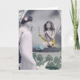 Cartão Valentine Art Nouveau 1904