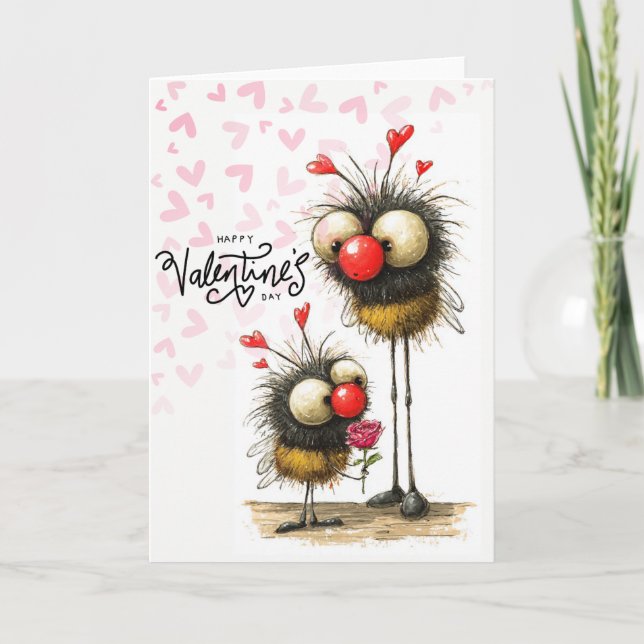 Cartão Valentine's Day (Frente)