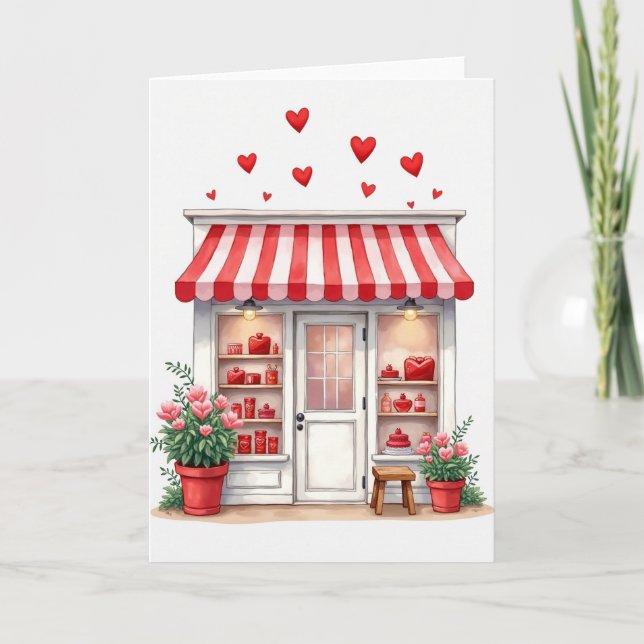 Cartão Valentines Day Sweetheart Card (Frente)