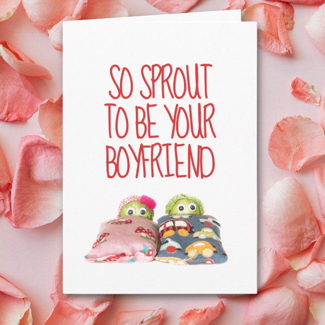 Cartão Valentine's Vegan Love, Girlfriend Vegetable Funny (Criador carregado)