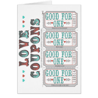 Cartão Vales do amor