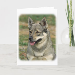 Cartão Vallhund sueco