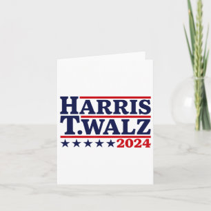 Cartão Vals 2024 Eleição Kamala Harris Tim Waltz 2024 3