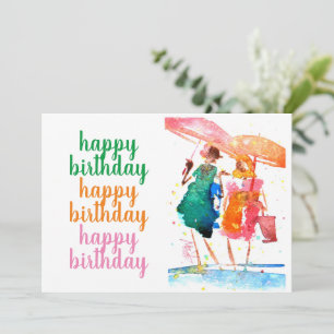 Cartão Vamos caminhando e conversando #140106