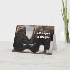 Cartão Vamos Concorda em discordar, mas lembre-se que est