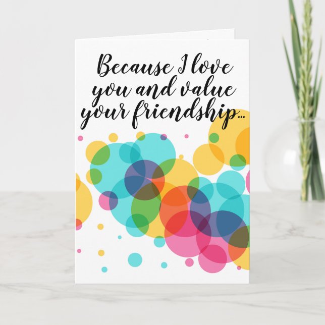 Cartão Vamos concorda em não falar sobre... (Frente)