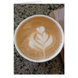 Cartão Vamos de café